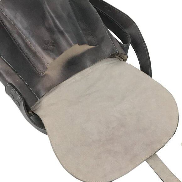 PATRICIA NASH Vintage Leopard Print Fur Leather Shoulder Bag - Picture 8 of 14